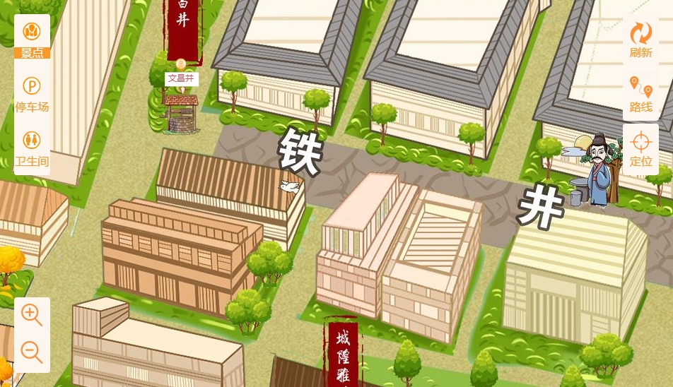 如皋智慧景区：手绘地图与语音导览的完美融合